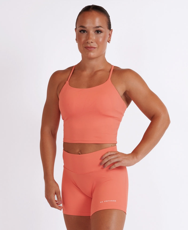 Nancy Tank Top Sunset Coral