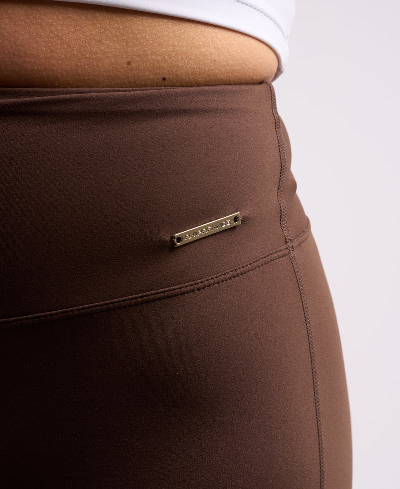 Flare Tights Mocha