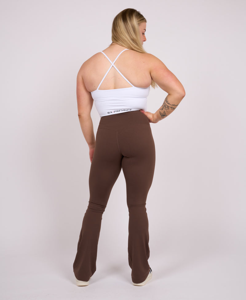 Flare Tights Mocha