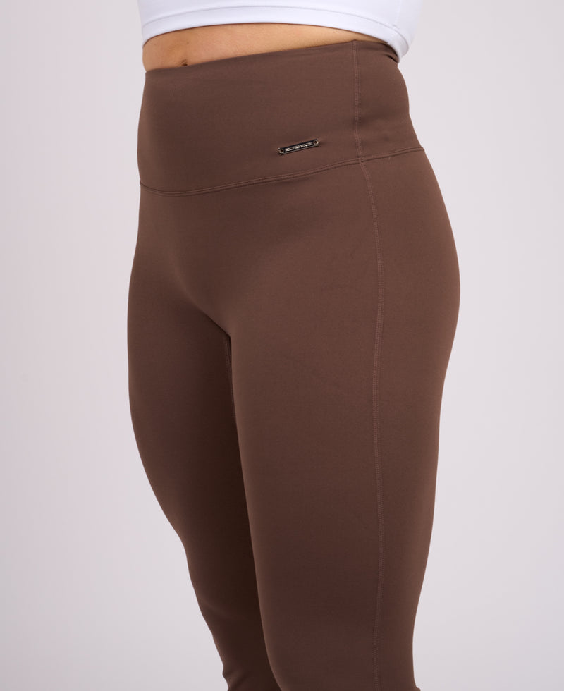 Flare Tights Mocha