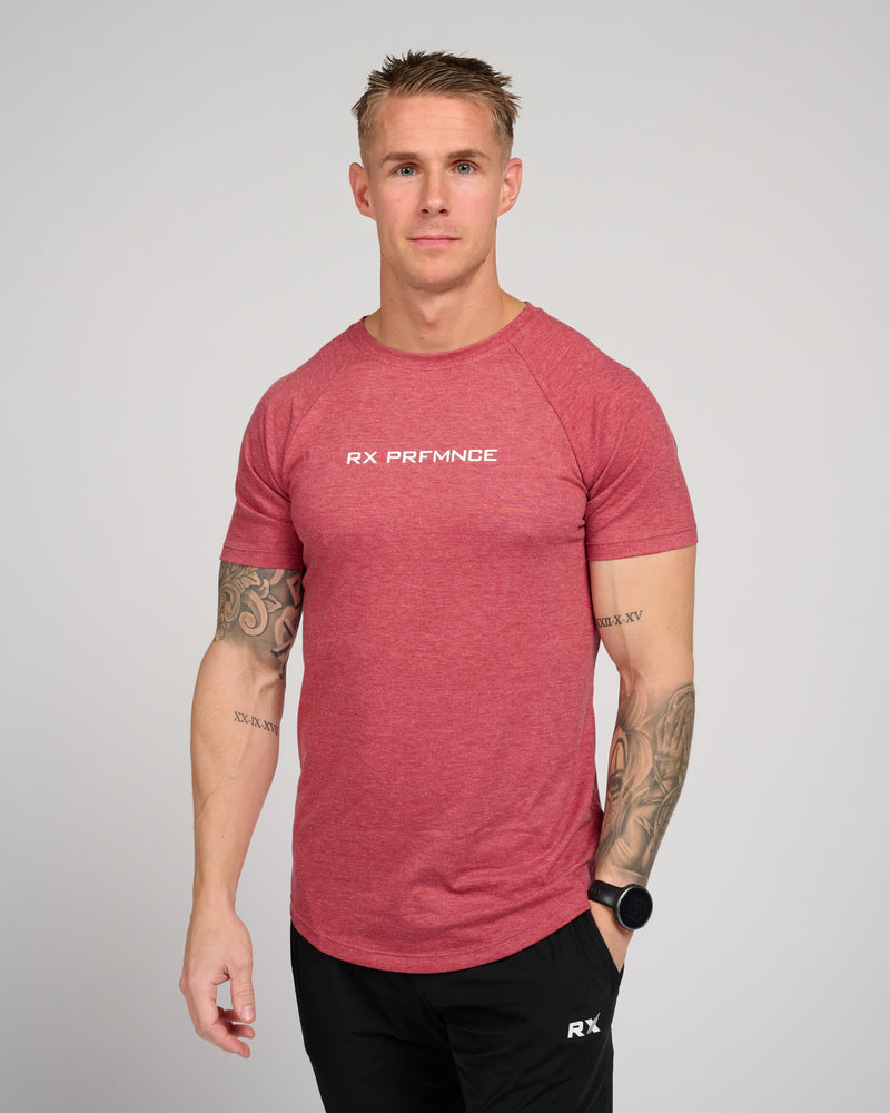 Murph T-Shirt Melange Red