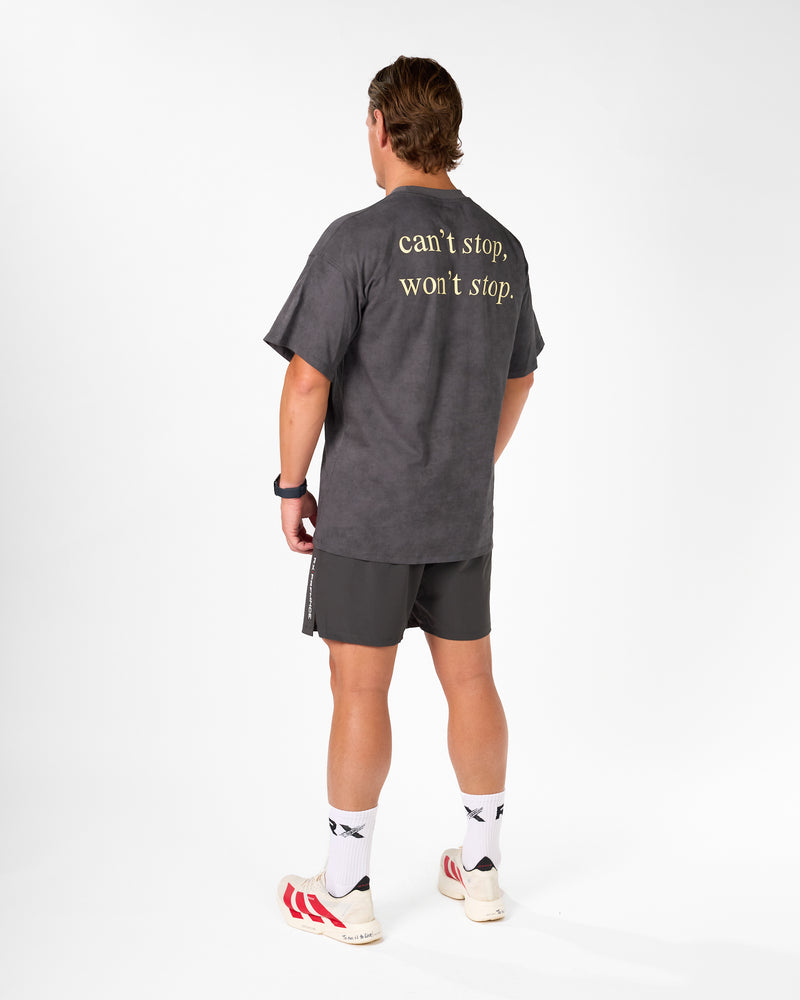 Tunnel Vision Tee Washed Granite