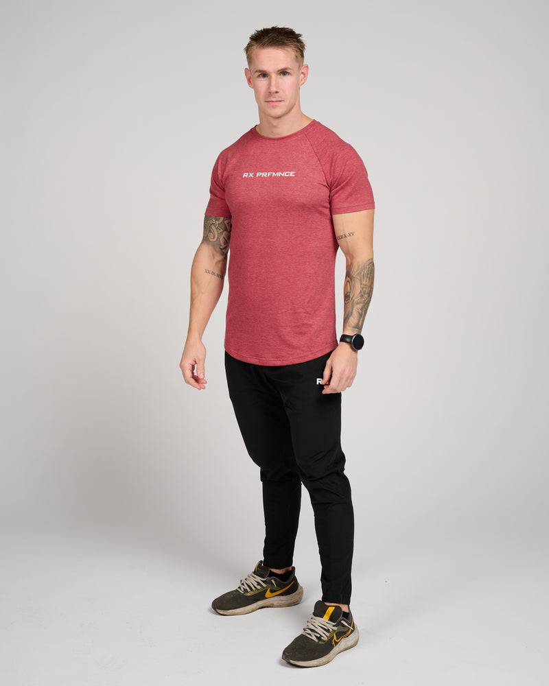 Murph T-Shirt Melange Red