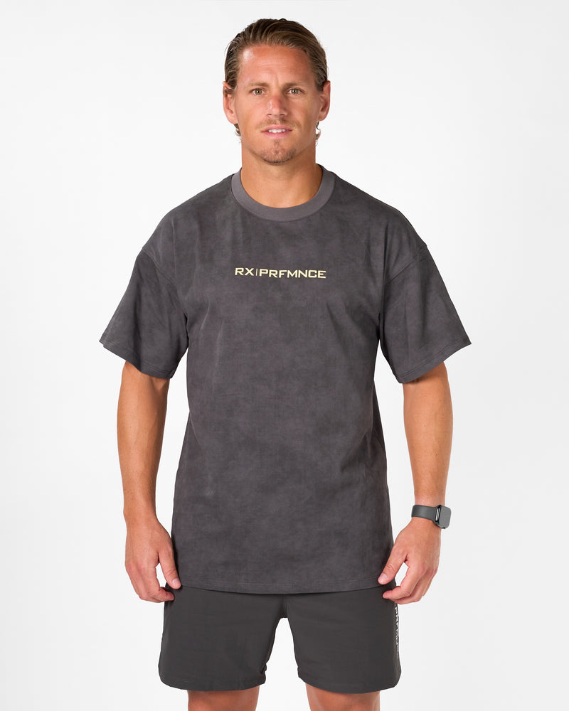 Tunnel Vision Tee Washed Granite