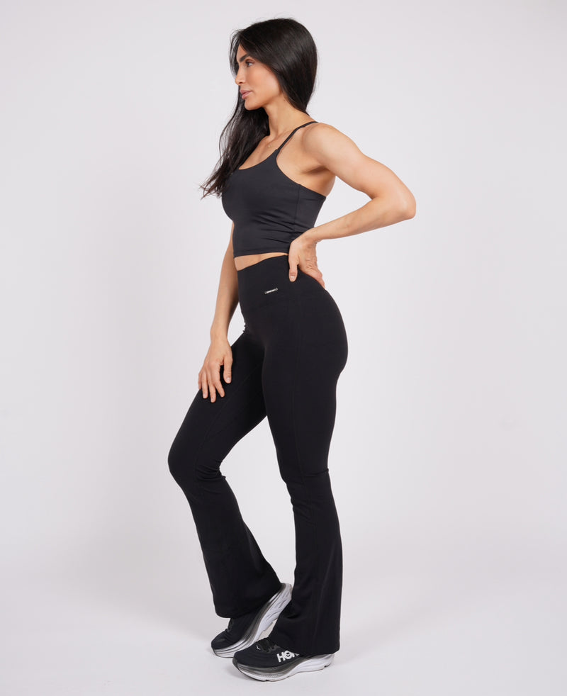 Flare Tights Black
