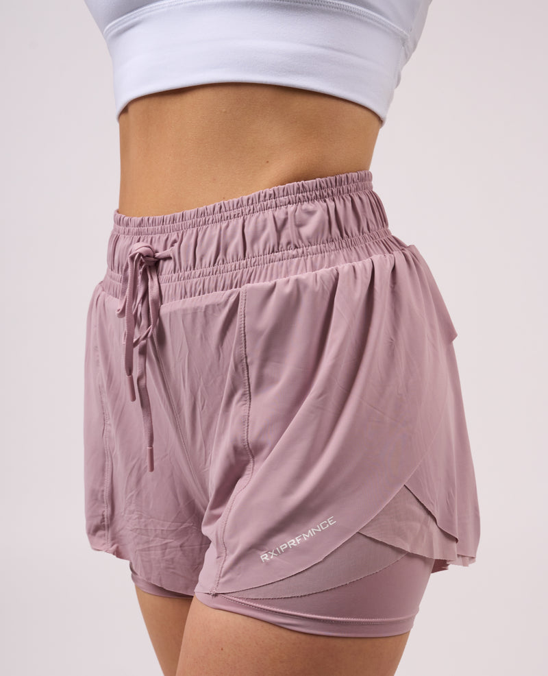 Performance Running Shorts Dusty Violet