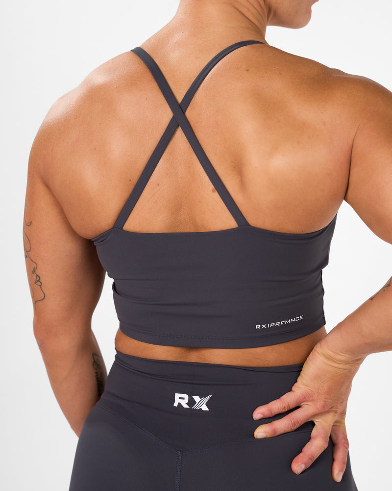 Isabel Crop Top Dark Moonlight