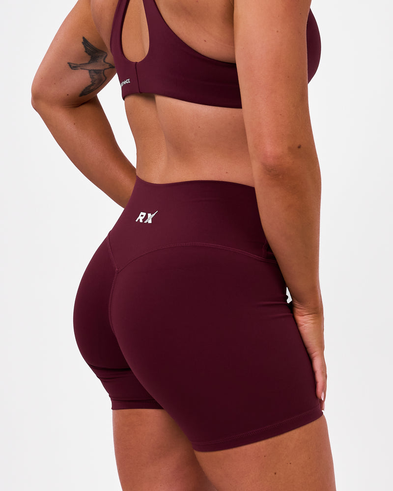 Kelly Shorts Deep Burgundy