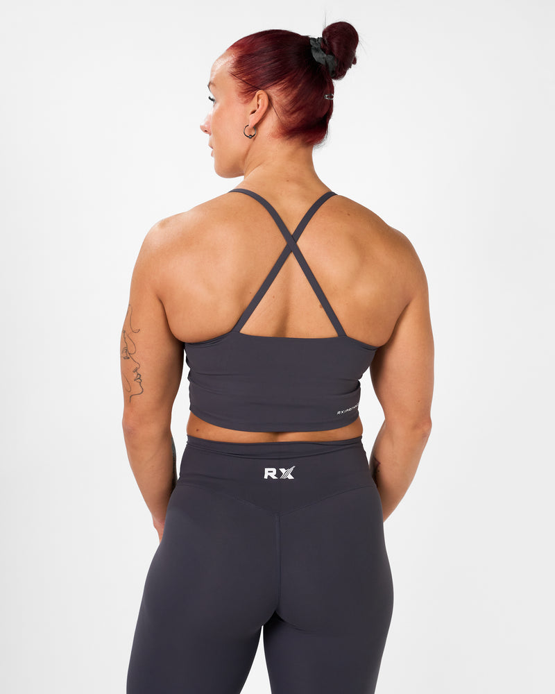 Isabel Crop Top Dark Moonlight