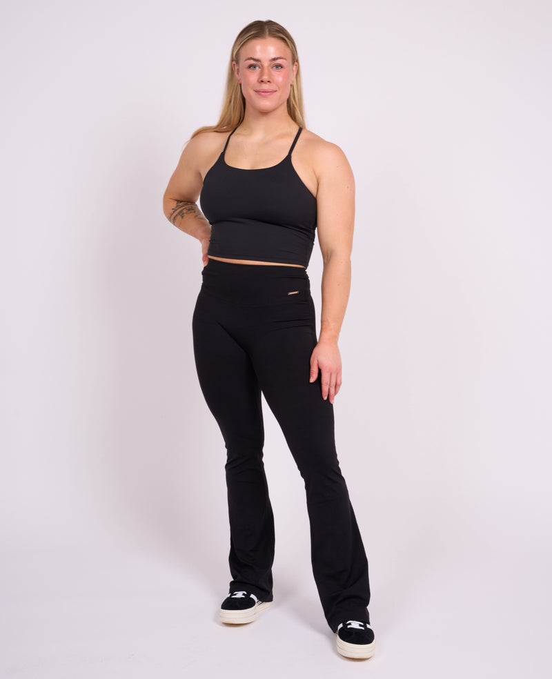 Flare Tights Black