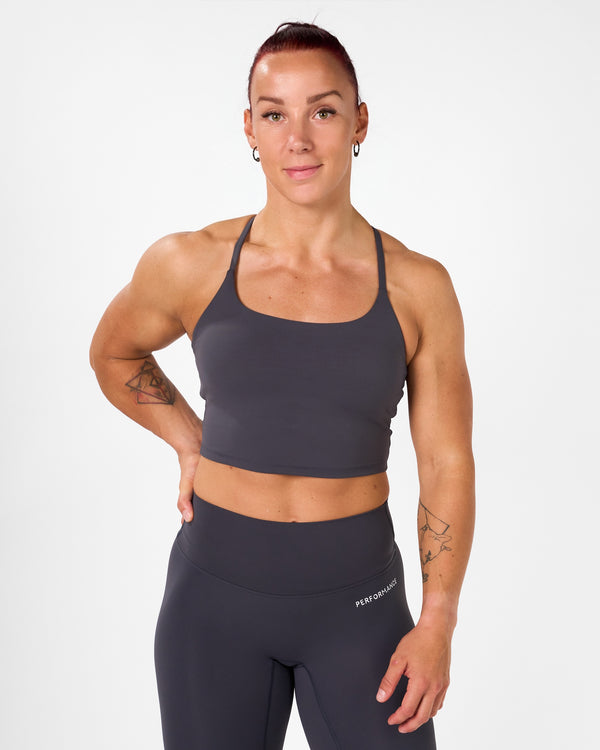 Isabel Crop Top Dark Moonlight