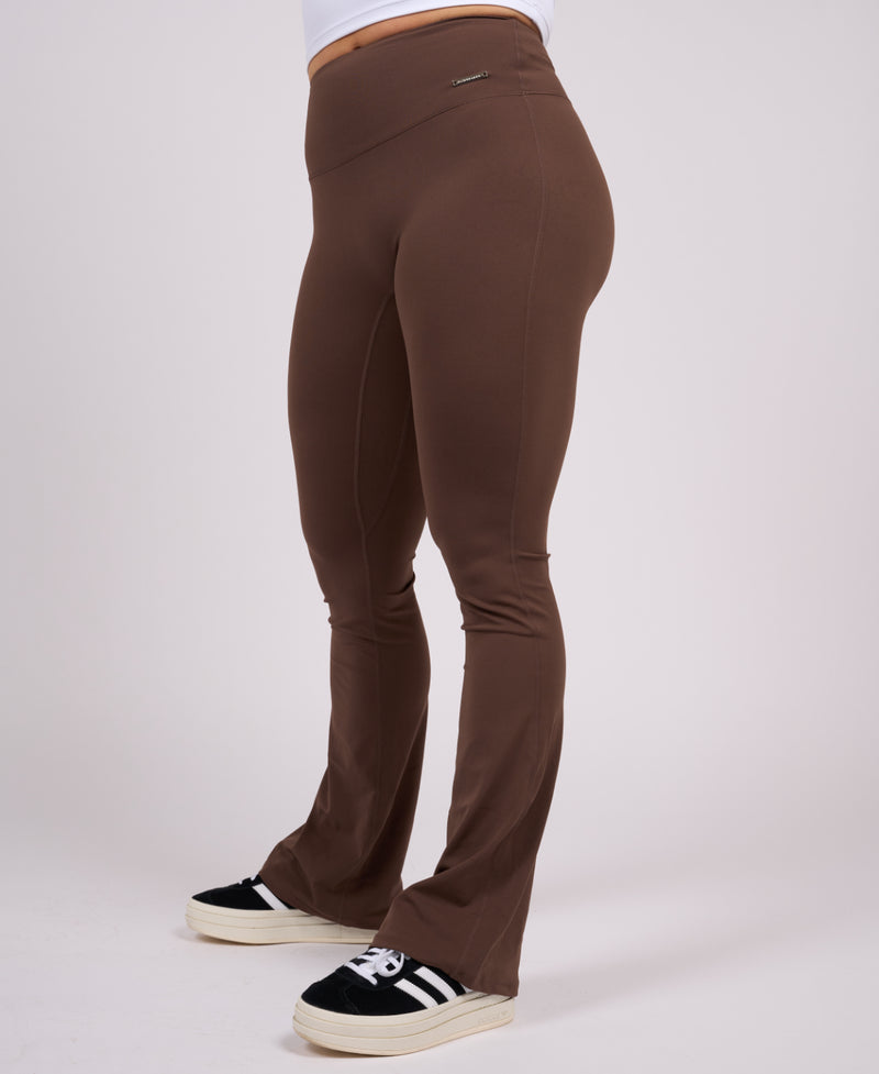 Flare Tights Mocha