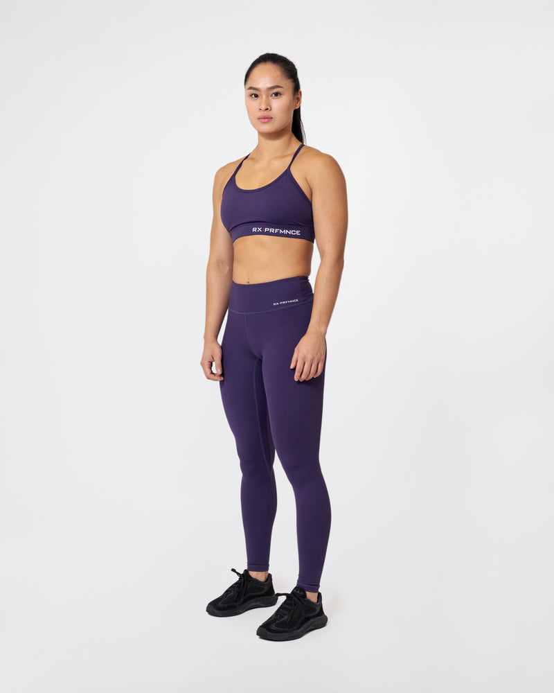 Barbara Sport Bra Dark Amethyst