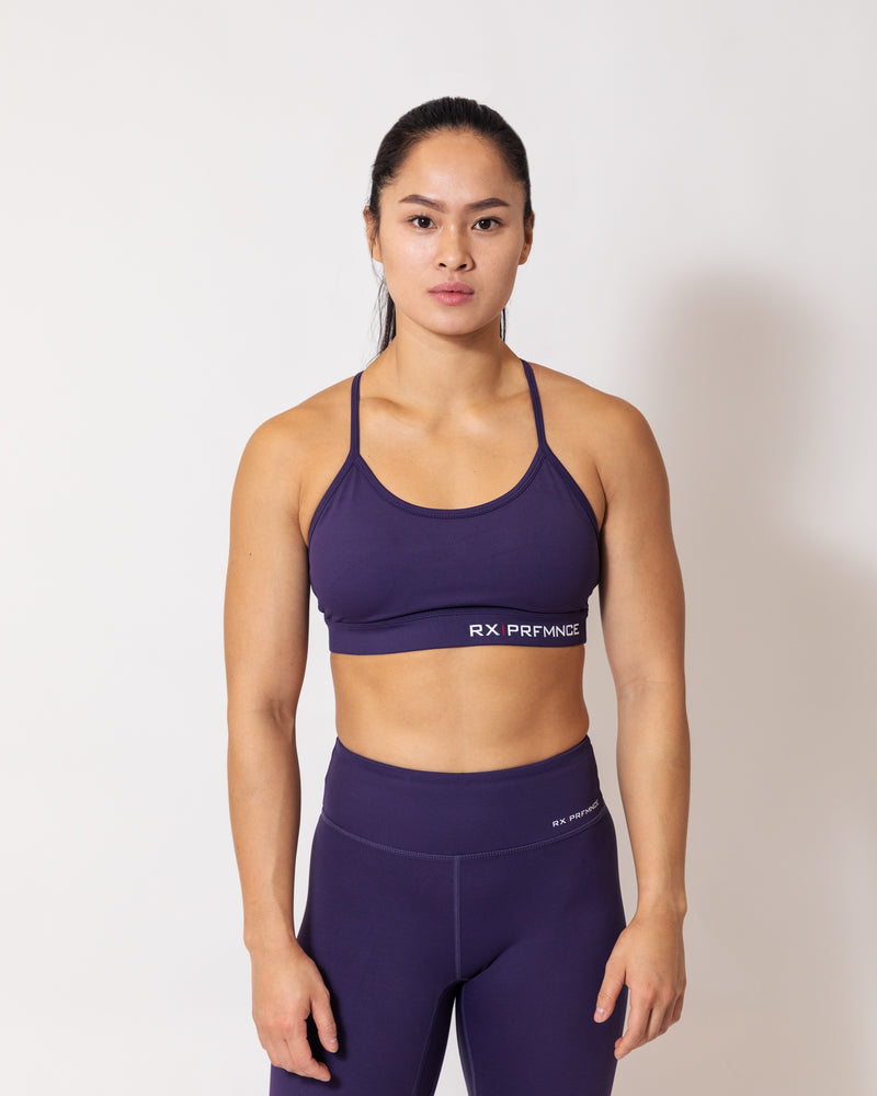 Barbara Sport Bra Dark Amethyst