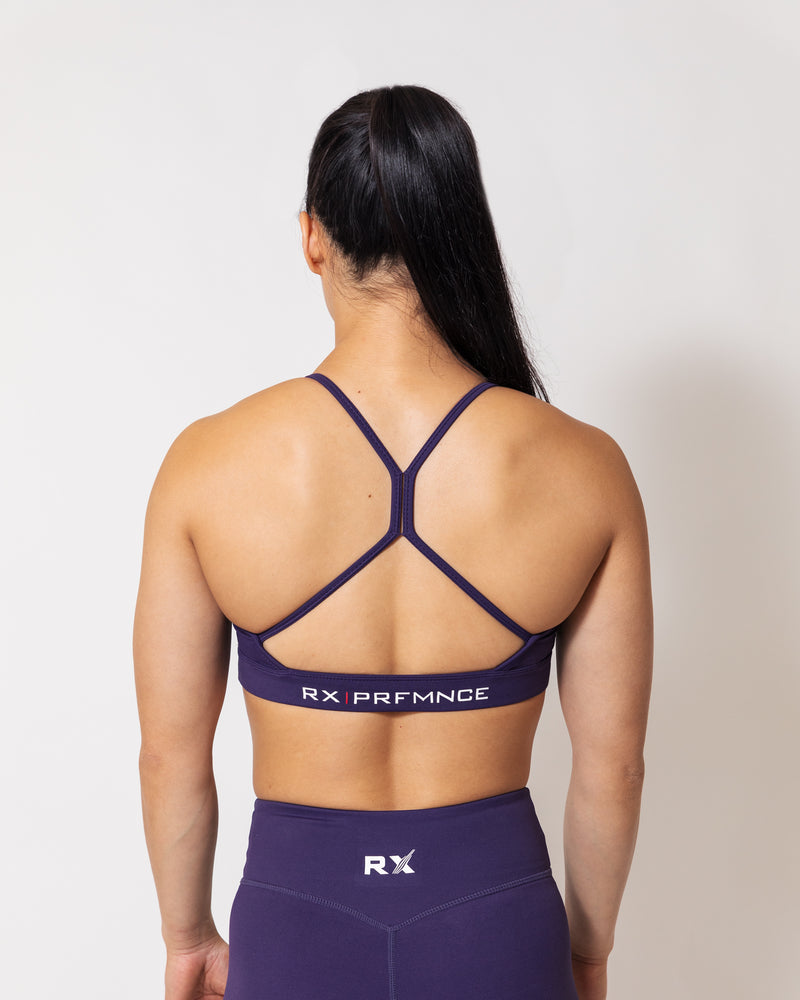 Barbara Sport Bra Dark Amethyst