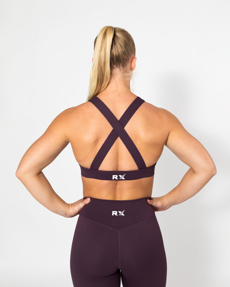 Diane Sports Bra Amethyst Purple