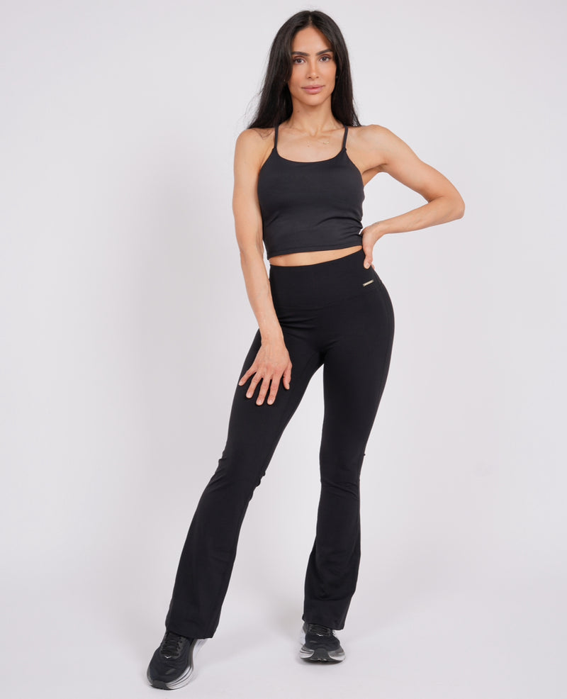 Flare Tights Black