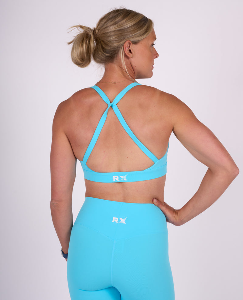 Isabel Sport Bra Blue Lagoon