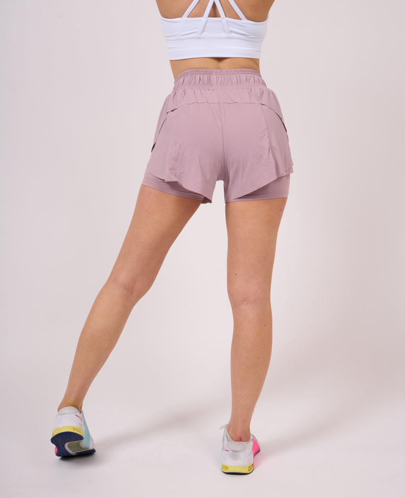 Performance Running Shorts Dusty Violet